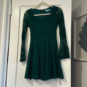Dina Be Green Lace Dress